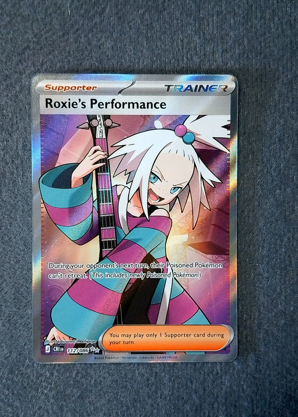112 Roxie's Performance Chaos Rising Ultra Rare NM