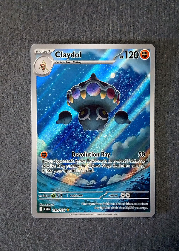 092 Claydol Chaos Rising Illustration Rare NM