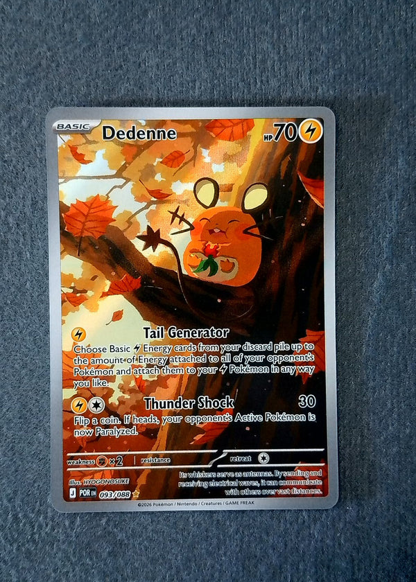 093 Dedenne Perfect Order Illustration Rare NM