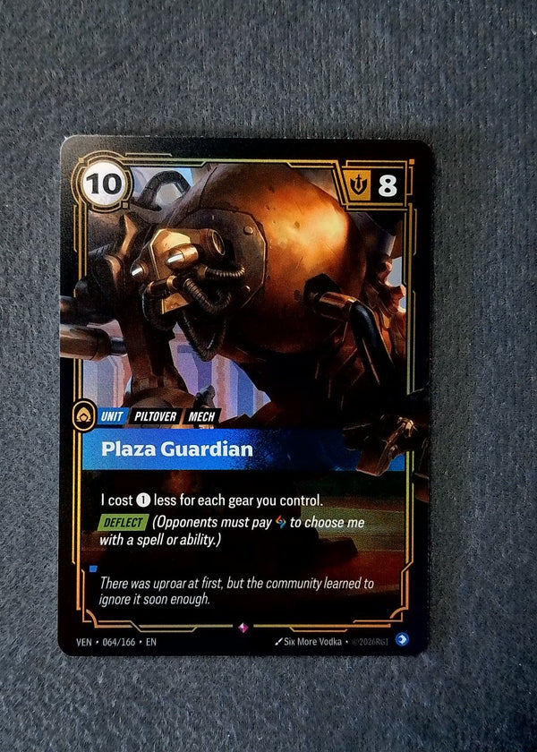 064 Plaza Guardian [Foil] Vendetta Rare NM