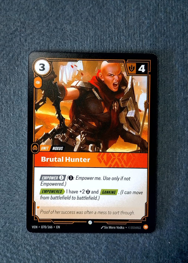 070 Brutal Hunter Vendetta Common NM