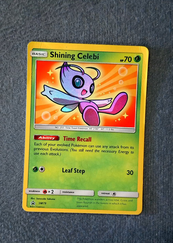 SM79 Shining Celebi SM Black Star Promos Promo DMG