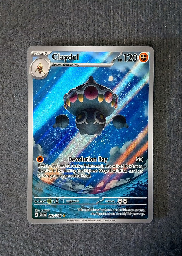 092 Claydol Chaos Rising Illustration Rare NM