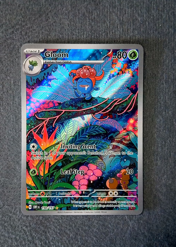 198 Gloom Obsidian Flames Illustration Rare NM