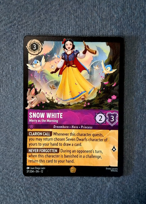037 Snow White - Merry as the Morning Wilds Unknown Legendary NM