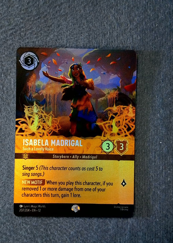 207 Isabela Madrigal - Such a Lovely Voice Wilds Unknown Epic NM