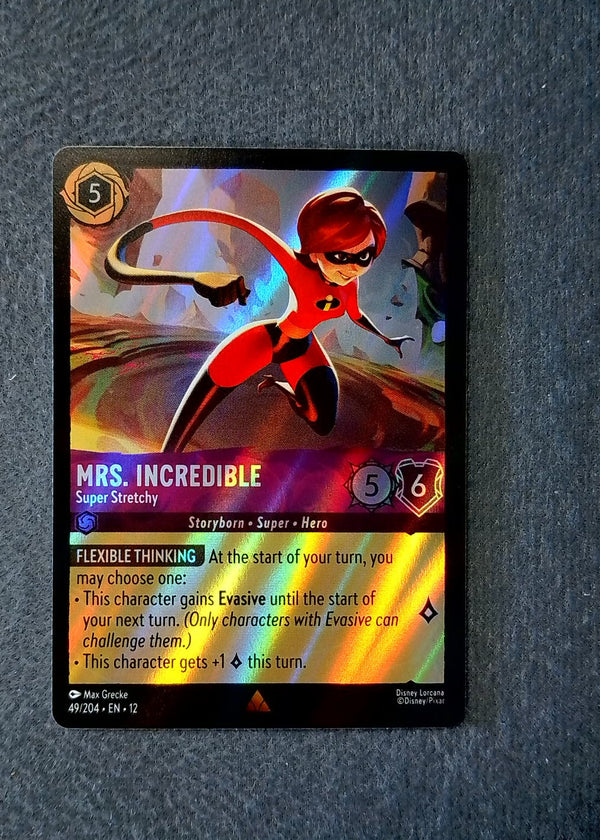 049 Mrs. Incredible - Super Stretchy [Foil] Wilds Unknown Rare NM
