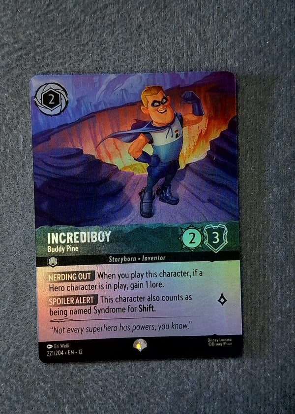 221 Incrediboy - Buddy Pine Wilds Unknown Epic NM