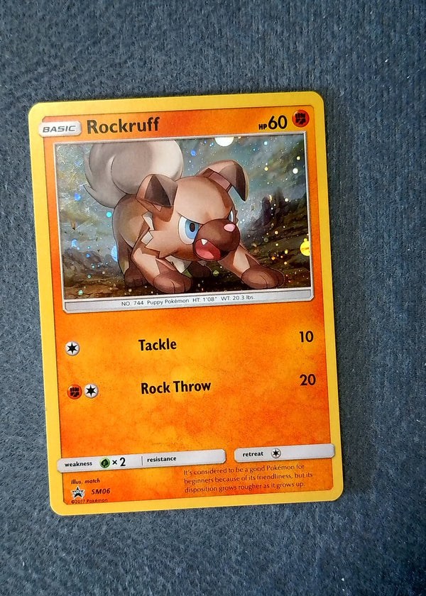 SM06 Rockruff SM Black Star Promos Promo MP