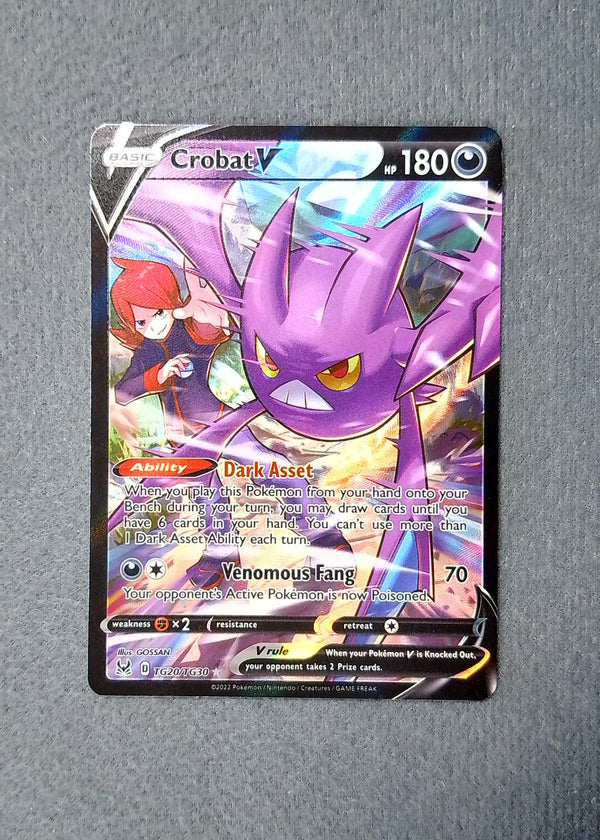 TG20 Crobat V Lost Origin Holo Rare V NM