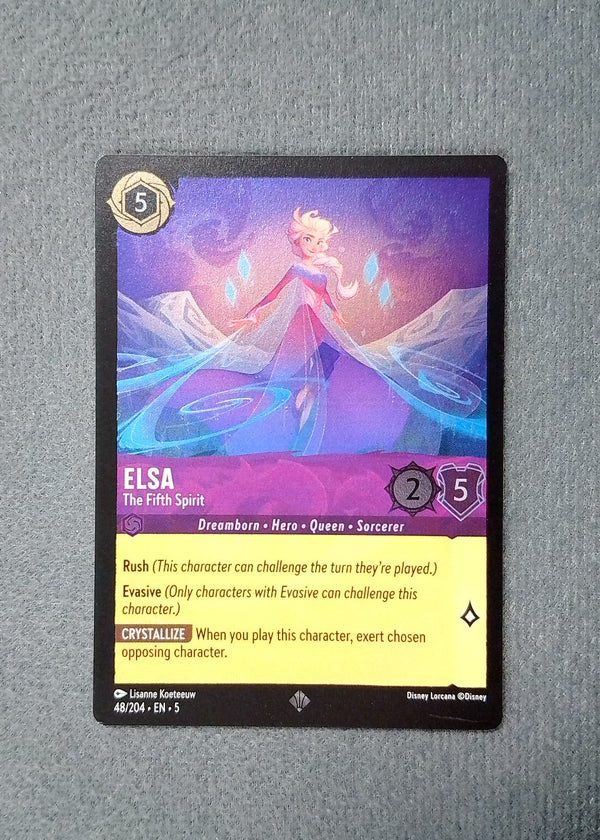 048 Elsa - The Fifth Spirit [Foil] Shimmering Skies Rare NM