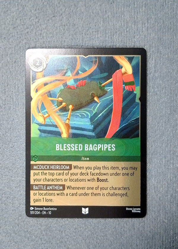101 Blessed Bagpipes [Foil] Whispers in the Well Uncommon NM