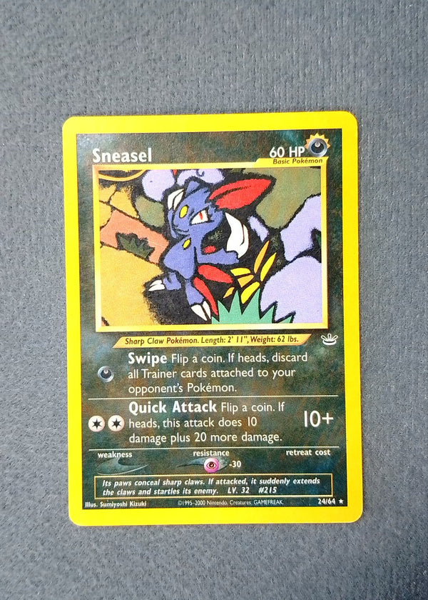 024 Sneasel Neo Revelation Rare HP