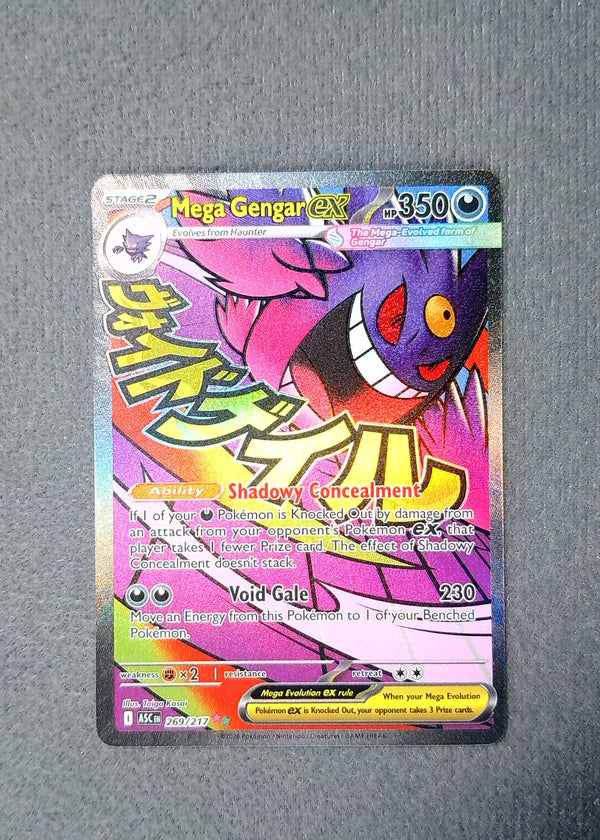 269 Mega Gengar ex Ascended Heroes Mega Attack Rare NM