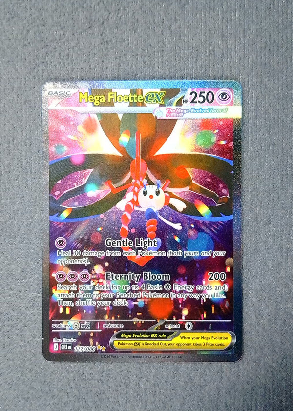 117 Mega Floette ex Chaos Rising Special Illustration Rare NM