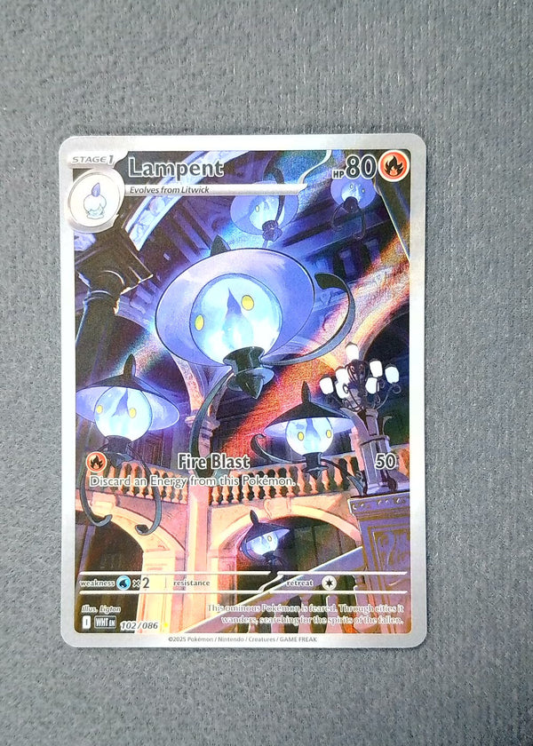 102 Lampent White Flare Illustration Rare NM