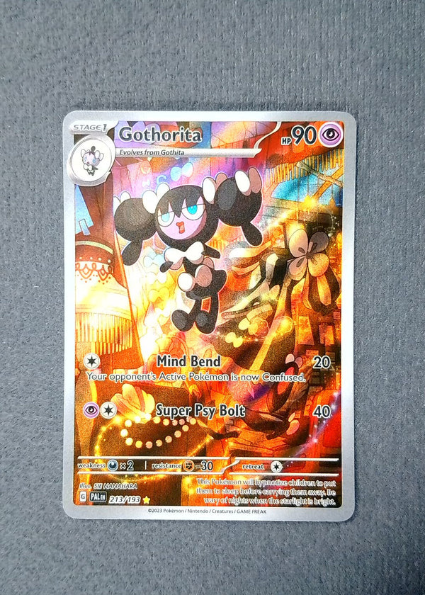 213 Gothorita Paldea Evolved Illustration Rare NM