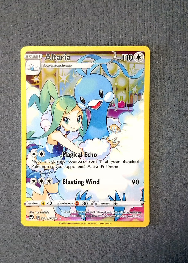 TG11 Altaria Silver Tempest Rare Holo NM