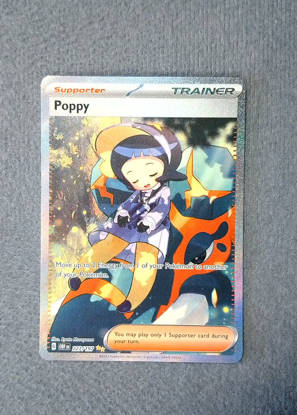 227 Poppy Obsidian Flames Special Illustration Rare NM