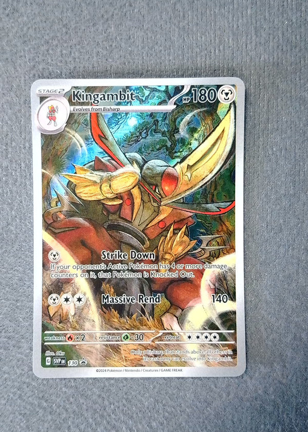 130 Kingambit SV Black Star Promos Promo NM
