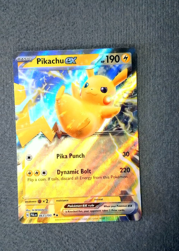 063 Pikachu ex Paldea Evolved Double Rare NM