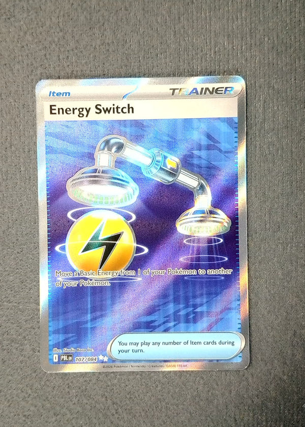 107 Energy Switch Pitch Black Ultra Rare NM