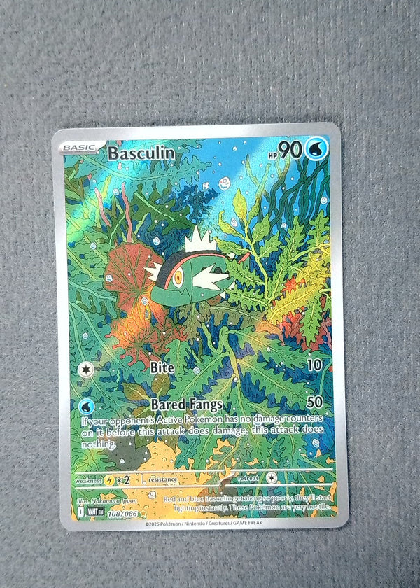 108 Basculin White Flare Illustration Rare NM