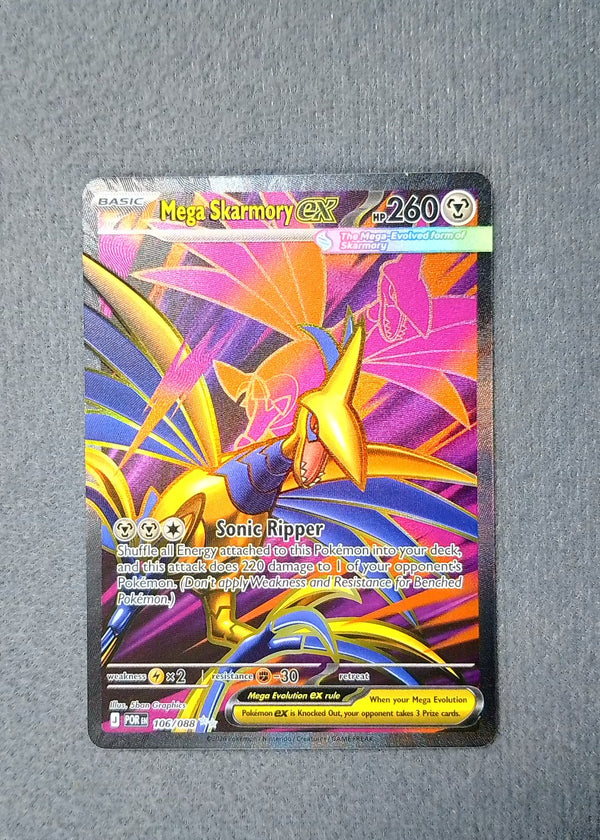 106 Mega Skarmory ex Perfect Order Ultra Rare NM