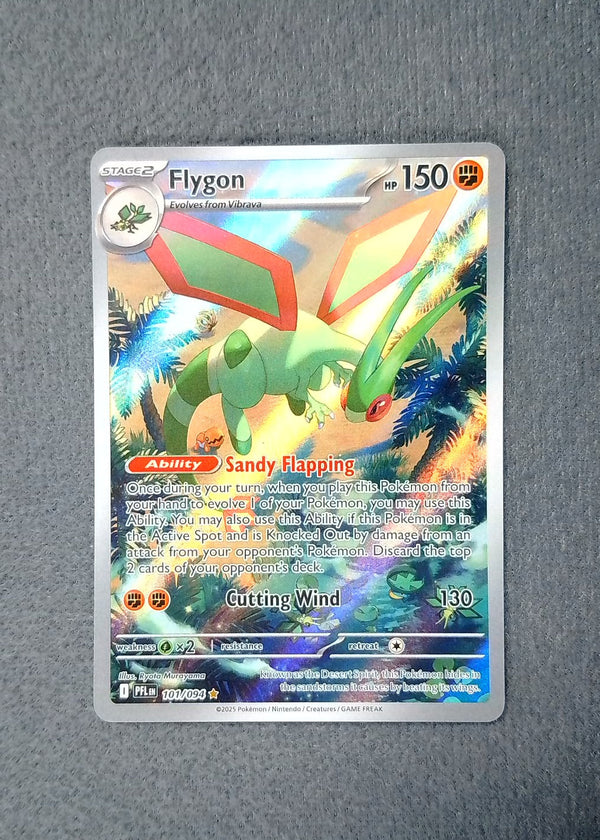 101 Flygon Phantasmal Flames Illustration Rare NM