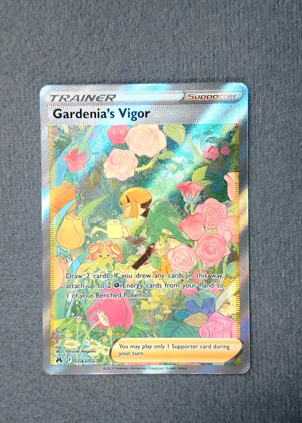 GG61 Gardenia's Vigor Crown Zenith Rare Ultra NM