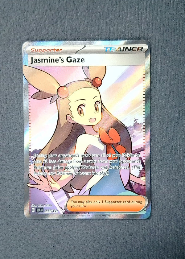 233 Jasmine's Gaze Surging Sparks Ultra Rare NM