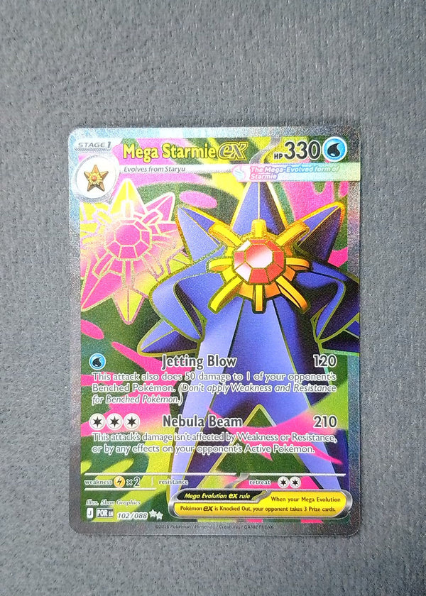 102 Mega Starmie ex Perfect Order Ultra Rare NM