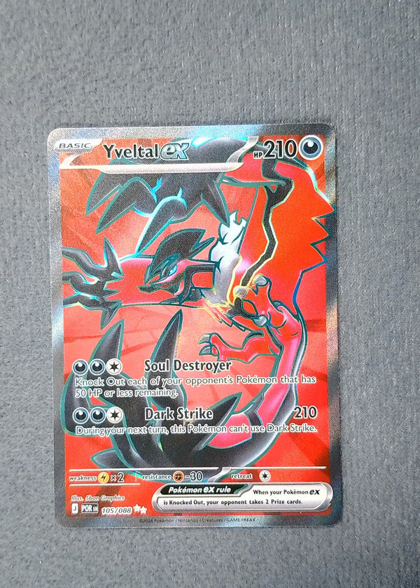 105 Yveltal ex Perfect Order Ultra Rare NM