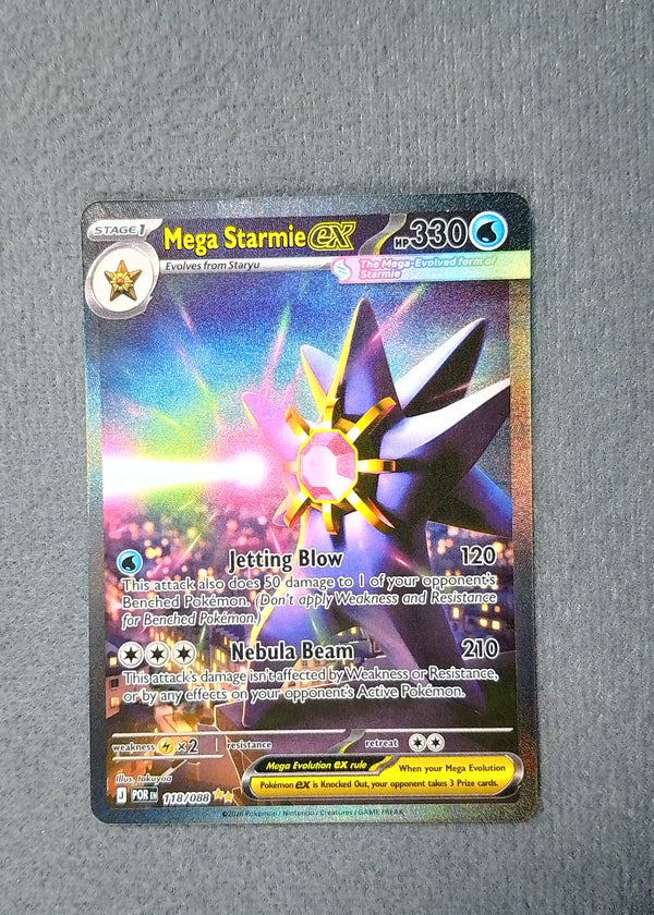 118 Mega Starmie ex Perfect Order Special Illustration Rare NM