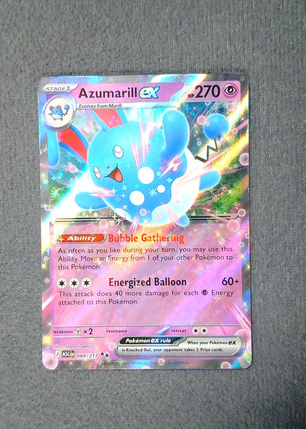 084 Azumarill ex Ascended Heroes Double Rare NM
