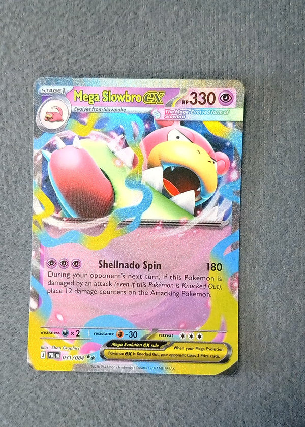031 Mega Slowbro ex Pitch Black Double Rare NM
