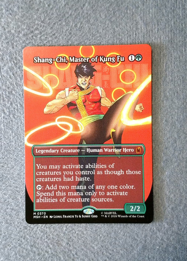 370 Shang-Chi, Master of Kung Fu Marvel Super Heroes Mythic Normal NM