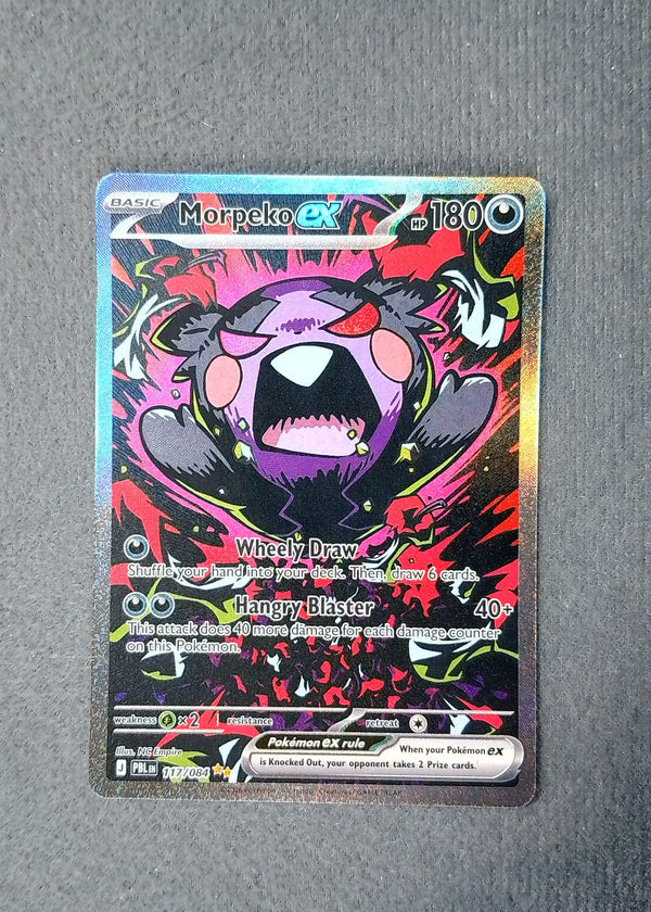 117 Morpeko ex Pitch Black Special Illustration Rare NM