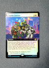 261 Turtles Forever [Foil] Teenage Mutant Ninja Turtles Rare Extended Art Foil NM