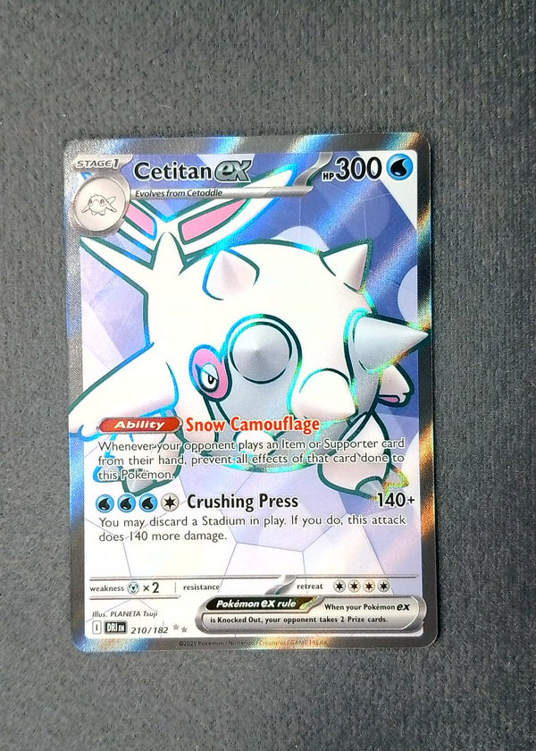 210 Cetitan ex Destined Rivals Ultra Rare NM