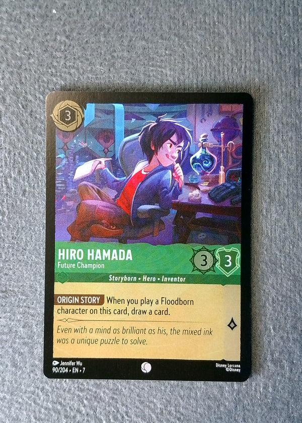 090 Hiro Hamada - Future Champion [Foil] Archazia's Island Common NM