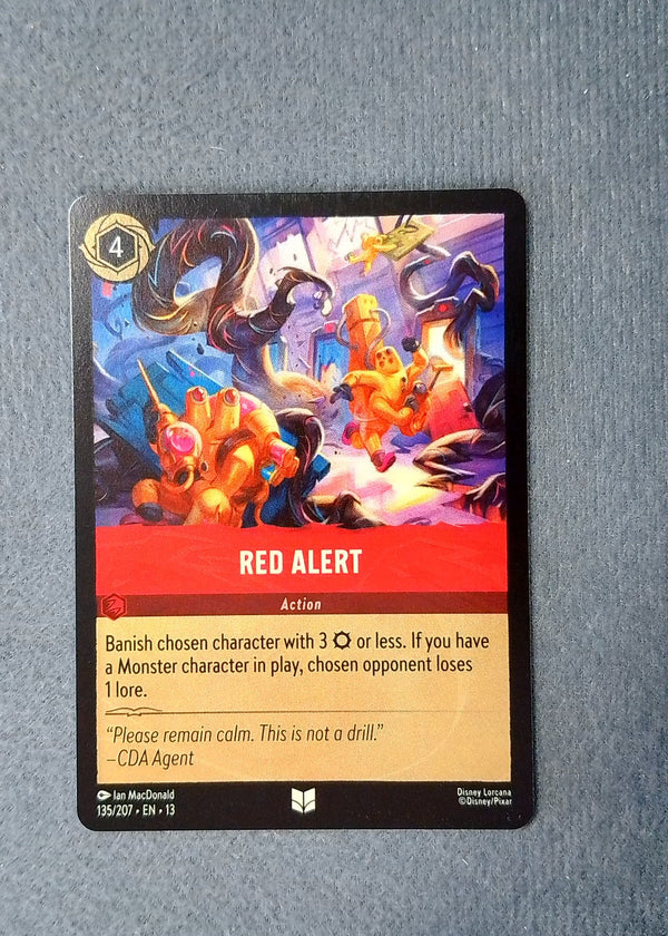 135 Red Alert [Foil] Attack of the Vine! Uncommon NM