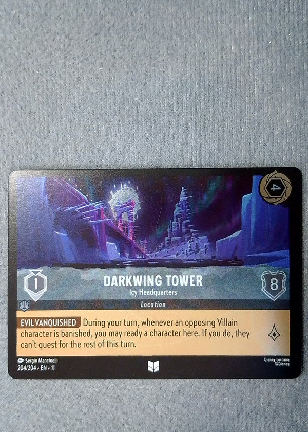 204 Darkwing Tower - Icy Headquarters [Foil] Winterspell Uncommon NM