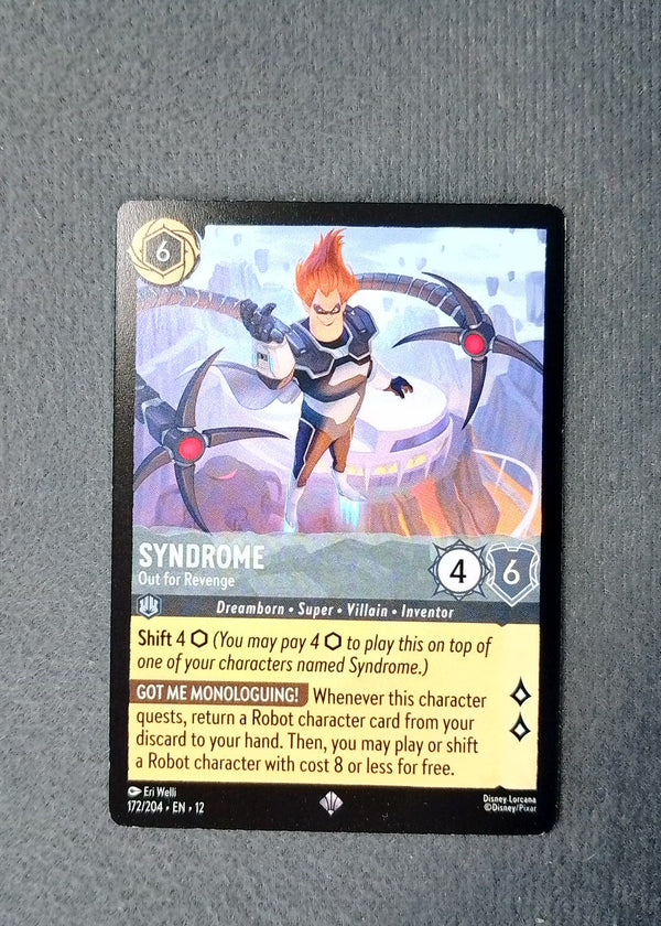 172 Syndrome - Out for Revenge Wilds Unknown Super Rare NM