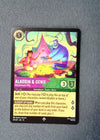 059 Aladdin & Genie - Mischievous Pals Attack of the Vine! Super Rare NM