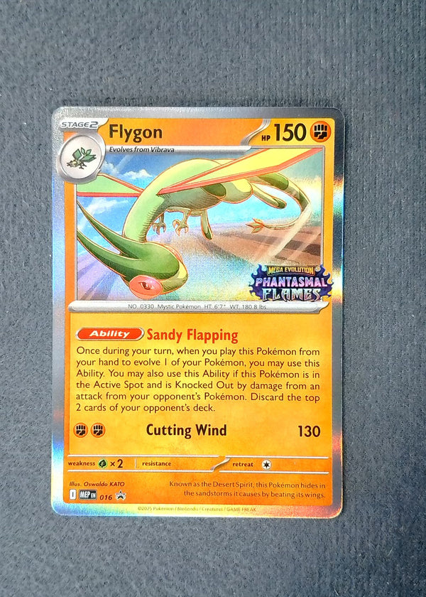 016 Flygon [Prerelease] ME Black Star Promos Promo NM