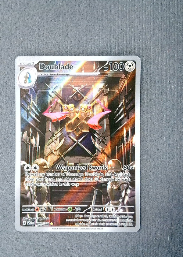 098 Doublade Perfect Order Illustration Rare NM
