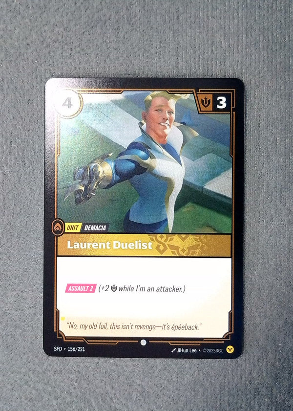 156 Laurent Duelist [Foil] Spiritforged Common NM
