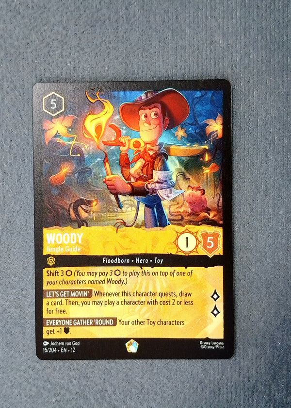 015 Woody - Jungle Guide Wilds Unknown Legendary NM