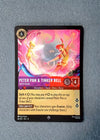 060 Peter Pan & Tinker Bell - Fast Friends [Foil] Attack of the Vine! Super Rare NM